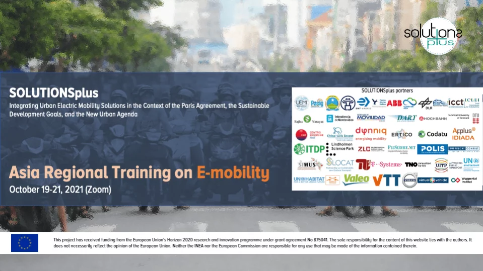 Asia Regional Training on E-Mobility
